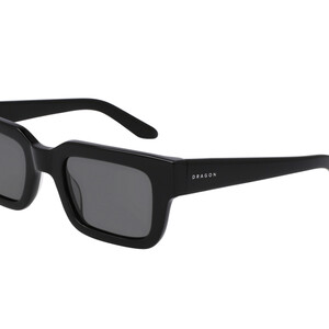 Dragon Ezra Glasses (2024) - Black w LUMALENS Smoke Polar
